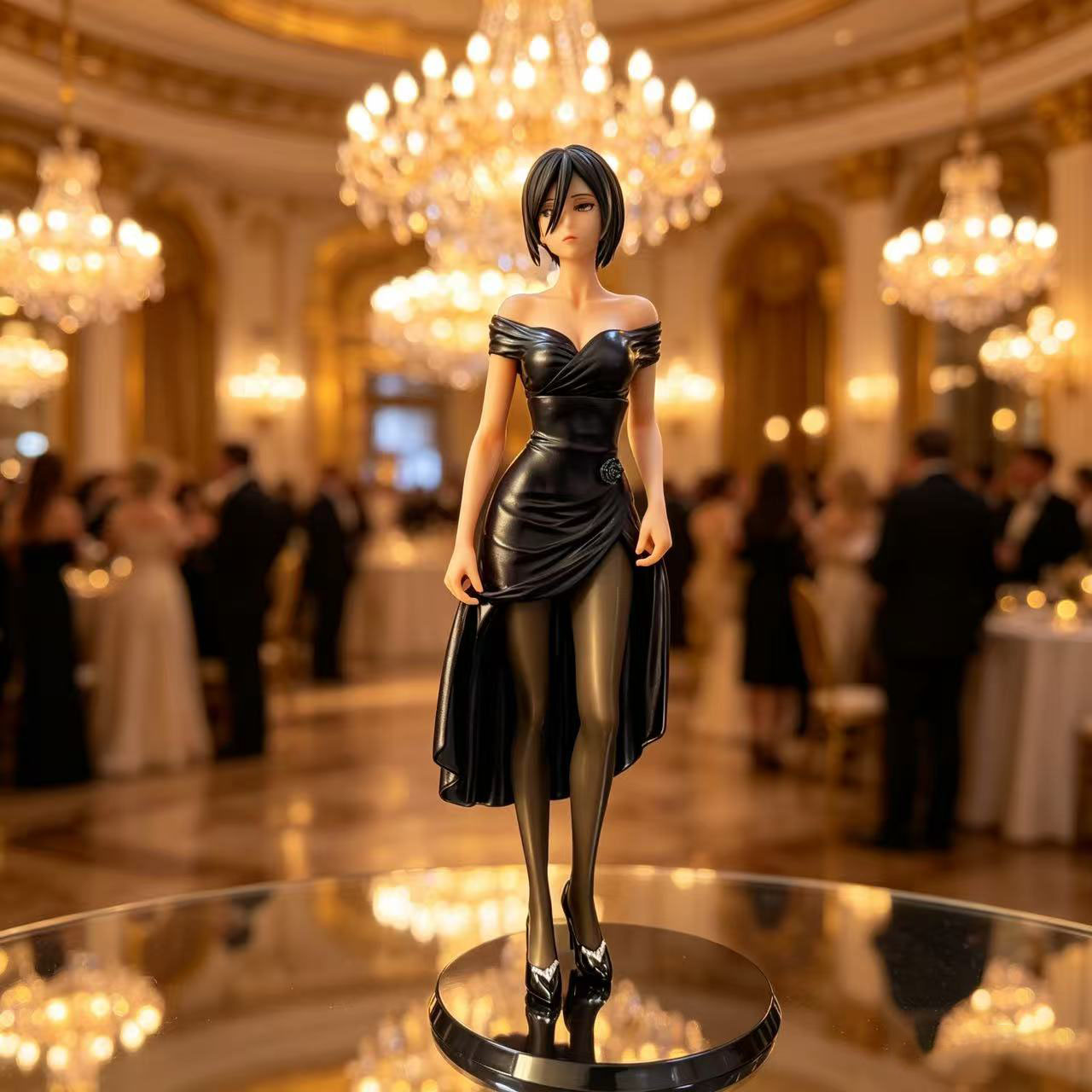 Popular Anime Merchandise - Figurka Anime GK Mikasa w sukni