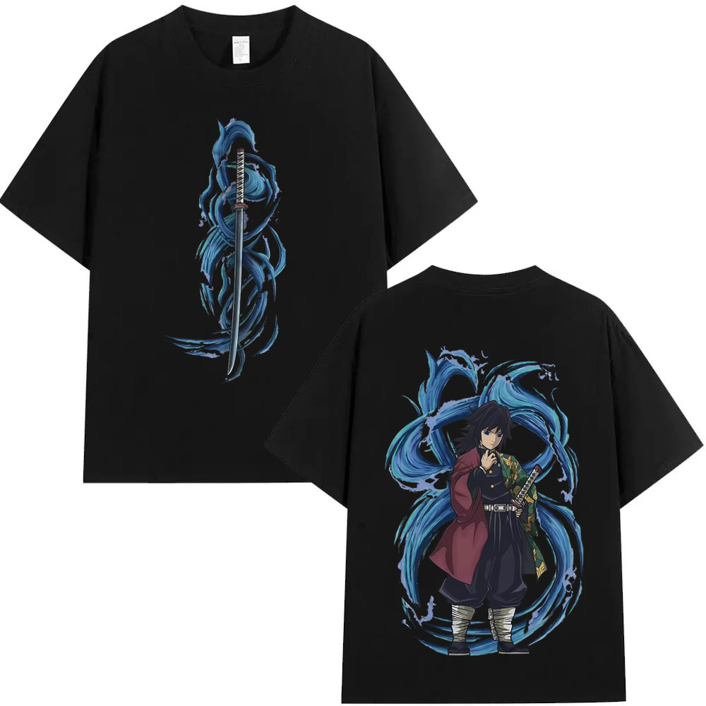 Anime Merch Shopping - Koszulka męska z motywem Anime Devil