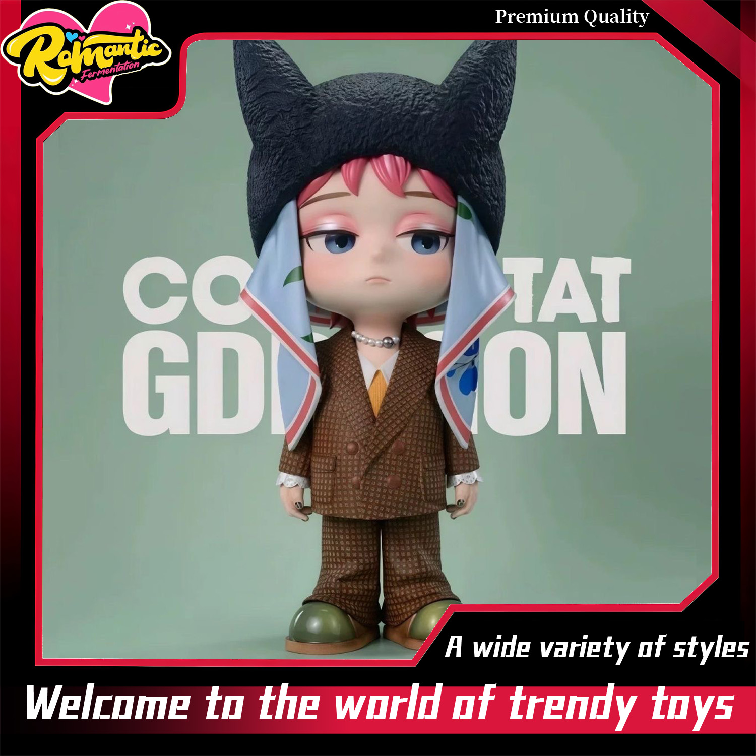Popular Anime Merchandise - Figurka anime G-Dragon GK, modna zabawka,