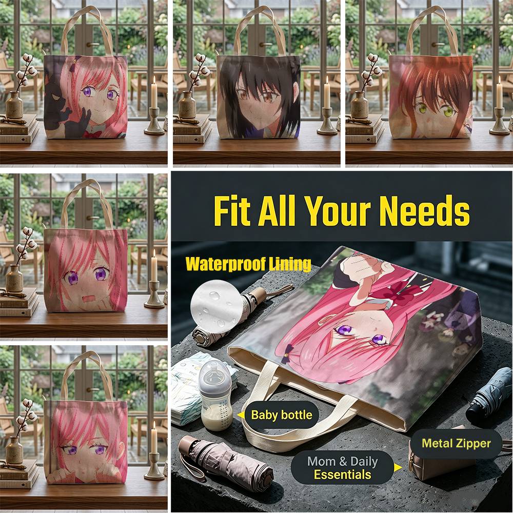 Anime Merch Shopping - Oficjalne torby do przechowywania Anime Kuromajo,
