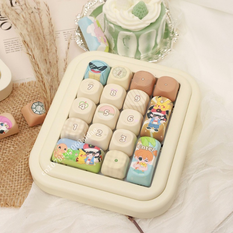 Keycap Artisan Anime - Anime Pokemon Keycaps MOA Wysokość 131