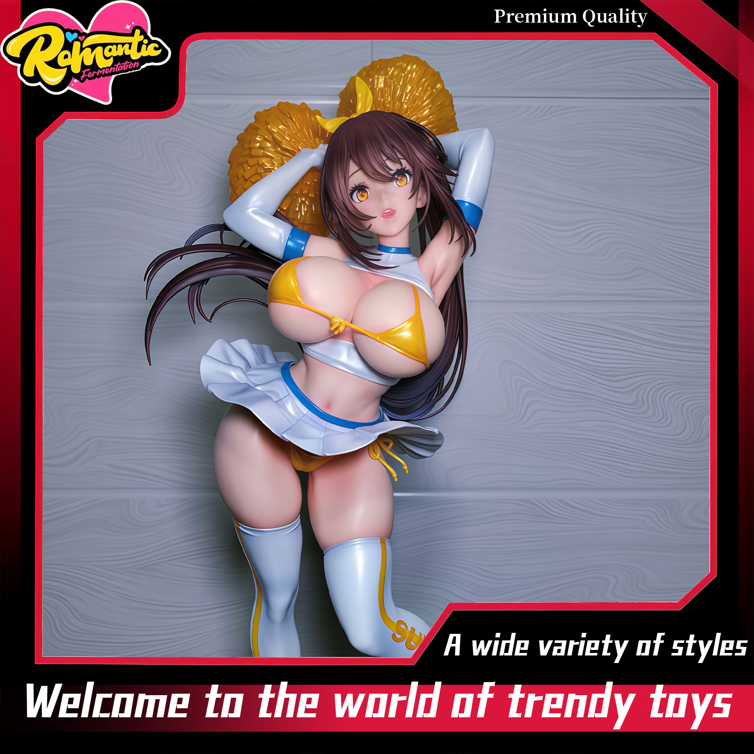 Popular Anime Merchandise - Słoneczna Cheerleaderka Kapitan Anime GK Model