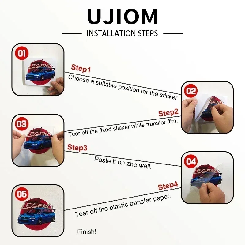 Naklejki ścienne UJIOM Kawaii  – Popular Anime Merchandise recenzja i cena