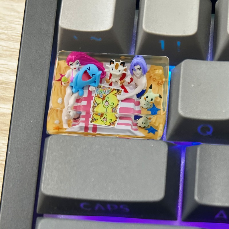 Klawisze Pokemon Anime 1U 1.25 – Keycap Artisan Anime recenzja i cena