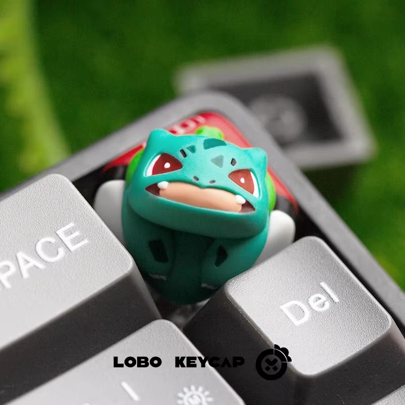 Klawisz Lobo z postacią z kres – Keycap Artisan Anime recenzja i cena