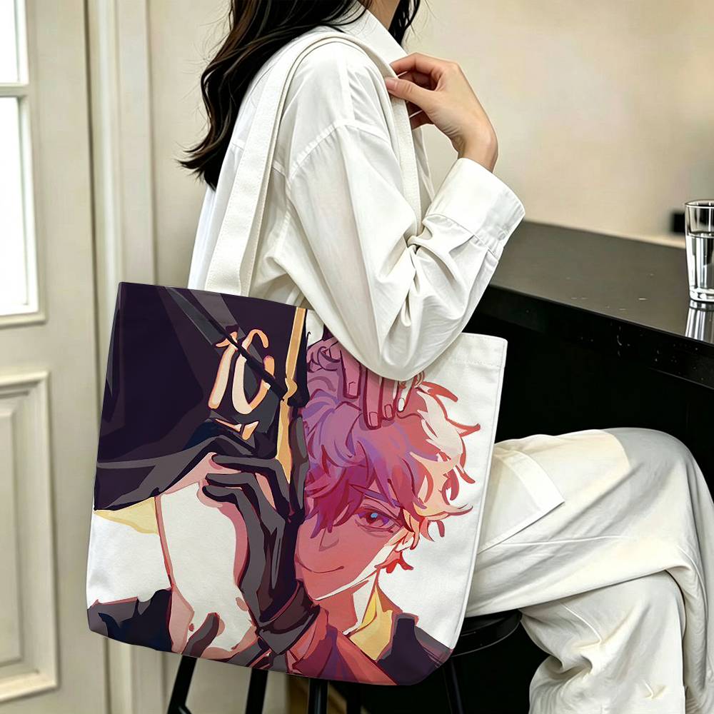Torba płócienna z nadrukiem an – Anime Merch Shopping recenzja i cena