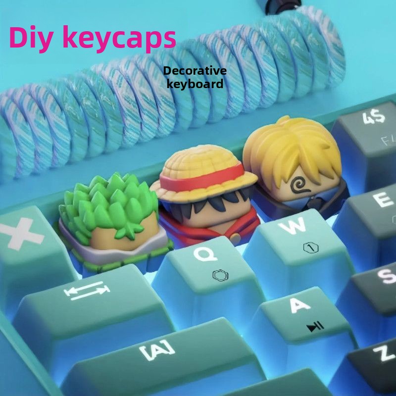 One Piece Anime Periphery Monk – Keycap Artisan Anime recenzja i cena
