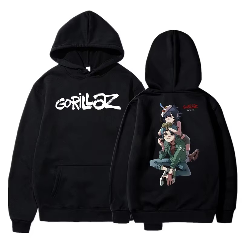 Bluza Gorillaz z grafiką, vint – Anime Merch Shopping recenzja i cena