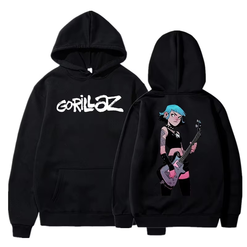 Bluza Gorillaz z grafiką, vint – Anime Merch Shopping recenzja i cena