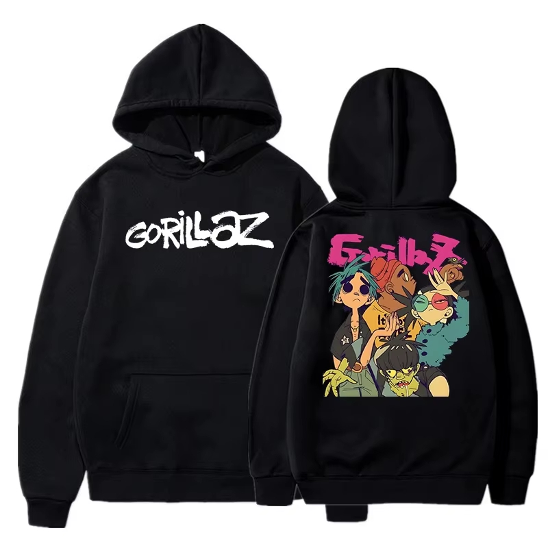 Bluza Gorillaz z grafiką, vint – Anime Merch Shopping recenzja i cena