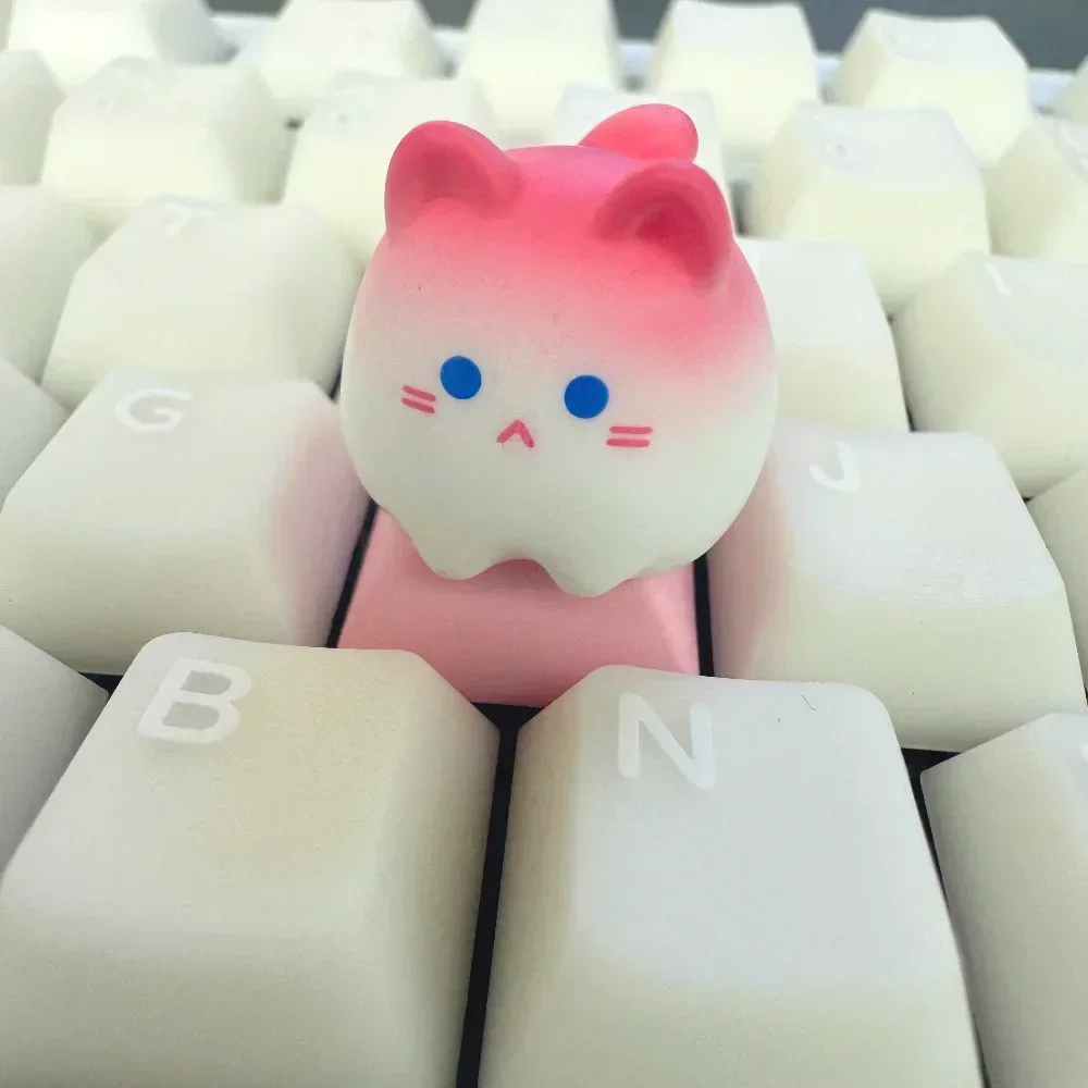 Nasadki na klawisze Cute Cat N – Keycap Artisan Anime recenzja i cena