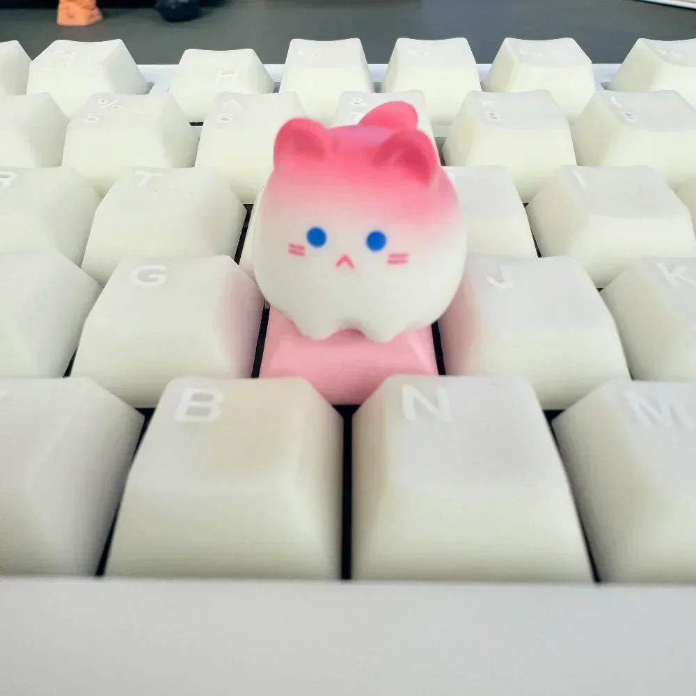 Nasadki na klawisze Cute Cat N – Keycap Artisan Anime recenzja i cena